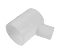 minkissy Adaptateur de Buse de Vapeur Faciale en Plastique Blanc, Pièce de Rechange Étanche Installation Facile pour Appareil de Soin du Visage Professionnel à Domicile