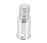 minkissy Adaptateur Métallique de Pointe Filetée Aluminium Embout de Rallonge Robuste pour Manche de Balai Réparation et Extension Polyvalente pour Usage Domestique et Professionnel