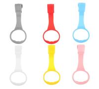 minkissy Anneaux de Traction pour Bébé 6pcs en Pp Structure Double Préhension et Hauteur Réglable, Anneaux Portables D'anneau pour Lit et Parc, Aide Marche