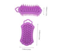minkissy Bain Silicone pour Épurateur Ergonomique pour Massage et Lavage Rapide Accessoire de Relaxant