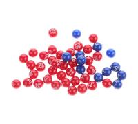 minkissy Balles de Loterie Numérotées Plastique pour Jeux de Tirage Au Sort Boules Réutilisables pour Fête Loto Activités Sociales Balles Légères et Résistantes Lot