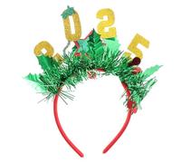 minkissy Bandeau De Nouvel An 2025, Bandeau De Cheveux D'arbre De Noël Pour Femmes Et Filles, Fournitures De Fête De, Couvre-chef De Noël Mignon Pour Les Décorations De Fête De
