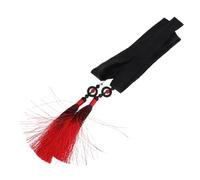 minkissy Bandeau Décoratif Hanfu Avec Corde à Cheveux à Pompon Accessoire De Cheveux Traditionnel Coiffe Pour Costume Chinois