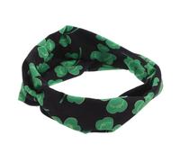 minkissy Bandeau Irlandais À Motif Feuille De La Saint-patrick Pour Femme Couvre-chef De La Saint-patrick Élastique Et Confortable Pour Le Sport
