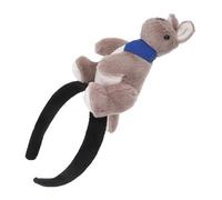 minkissy Bandeau Peluche Kangourou Confortable pour Garçon Fille et Adultes Accessoire Doux et Léger pour Fêtes Cosplay et Photos Thématiques Au Zoo