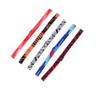 minkissy Bandeaux Élastiques 5Pcs Antidérapants Anti-Transpiration pour Yoga et Fitness Confortables et Décoratifs