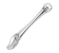 minkissy Bâtonnet de Massage Yeux et Spatule Métallique Cosmétique, Petite Taille, Roll-on Apaisant, Contour des Yeux, Soin Visage, Outil Multifonction pour Massage Quotidien