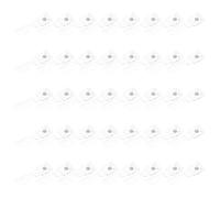 minkissy Bâtonnets de présentation pour à ongles 40 pièces, support aimanté en métal et plastique, cartes de couleur pour gel polish, studios et techniciennes en onglerie