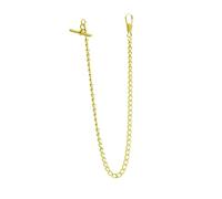 minkissy Bijoux De Chaîne De De Poche Chaîne De Gilet Ceinture Chaînes pour Hommes Montre Regarder Le Lien De Trottoir Regarder Les Hommes Mesdames Clé Golden