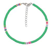 minkissy Bohemian Style Anklet Argile Polymère Chaîne de Cheville Étanche pour Plage et Usage Quotidien Cadeau Mode pour Adolescents