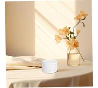 minkissy Boîte à Bijoux Ronde Céramique Blanche Organiseur Délicat pour Bagues et Boucles Doreilles Rangement Élégant pour Bijoux Petite Boîte de Rangement Porcelaine Voyage et