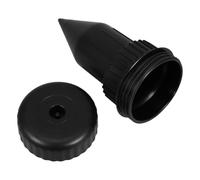 minkissy Boîte à Clés Étanche en Plastique Noire de Tête D’arroseur, Cache-clés de Jardin Discret pour Rangement Sécurisé de Clés et Objets de Valeur, pour Jardin, Cour et Usage Extérieur