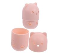 minkissy Boîte À Éponges Non Maquillantes 2 Étuis En Silicone Pour Ranger Vos Outils De Beauté Secs Décoratifs Et Fonctionnels