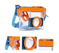 minkissy Boîte Loupe Insectes Double Lentille Observation Extérieure Garçon Fille Exploration Scientifique Portable et pour Garçon Fille Classe et Camping