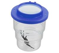 minkissy Boîte Observation Insectes Portable Bleu avec Loupe Kit Garçon Fille Exploration Nature Multifonction pour Observer et Collecter Insectes Jeu Scientifique pour Développer Patience