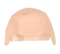 minkissy Bonnet Chauve Caoutchouc Épais pour Perruque et Cosplay Couleur Chair Accessoire de Fête Théâtre pour Adultes Hommes et Femmes