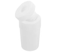 minkissy Bouchon D'agitateur Magnétique en Ptfe Blanc, Facile à Nettoyer et Léger, Adapté aux Environnements Industriels et Laboratoires Réutilisable