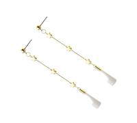 minkissy Boucles Oreilles Étoiles Pendantes Écouteurs Boucles Oreilles Anti-perte Pour Femme Décorations Uniques