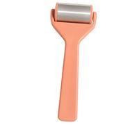 minkissy Boule De Glace Faciale Rouleau Visage En Quartz Rose - Masque Rouleau De Jade Rouleau à Glace Masseur Yeux Visage Soin Du Visage à Haute Fréquence Visage Vapeur Orange Poignée Abs