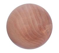 minkissy Boule en Bois Massif Ronde 8 Cm Lisse pour Bricolages Garçon et Filles et Artisanat du Bois, Création DIY Personnalisable, Petites Boules Artisanales Naturelles Non Finies