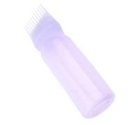 minkissy Bouteille De Peigne Pour Teinture Capillaire Applicateur De Peigne à Bouteille De Teinture Avec Repères De Mesure Conçue Pour Utilisation Réutilisable Et Facile