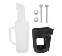 minkissy Bouteille de Sable de Golf pour Chariot, Grosse Capacité Abs | Support Suspendu, Installation Simple, Usage avec Club ou Voiturette, Entretien du Parcours Facilité