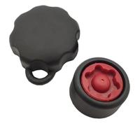 minkissy Bouton de Sécurité Antivol à Clé Noir, pour Support Téléphone | Nylon Plastique Stable, Verrouillage à Angle, pour Montures à Rotule, Conduite Tout-terrain, Vélo