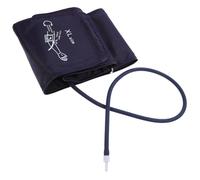 minkissy Brassard de Tensiomètre Extra-large Xl 22-52 Cm pour Bras, Sangle en Nylon et Fer Bleu Foncé, Compatible Moniteur Électronique de Pression Artérielle, Usage Médical et Domestique