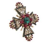 minkissy Broche Broche Émail Ancien Épingle Seigneur Mesdames Mariage De Fleurs Décorations De Mariée Mariage Jarretière Broche De Dame Corsage Faire La Fête Pour Alliage De Zinc