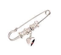 minkissy Broche Cœur Rétro Épingle Décorative Pour Foulard Bouton Chic Pour Cardigan Accessoire Vestimentaire