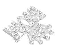 minkissy Broche Maman Couronne De Mère Épingles Maman Épingles Drôles En Émail Pour Femmes Broche Maman Broche Maman Strass De La Première Épinglette Maman Broche De Dessin Animé En