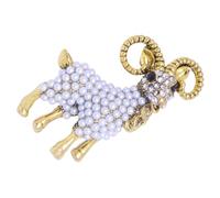 minkissy Broche Pour Foulard Et Châle Épingle Décorative Avec Clip Broche Mouton Pour Vêtements