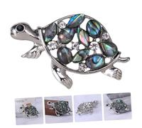 minkissy Broche Tortue Femme Épingle à Revers pour Vêtements Accessoire Décoratif pour Costume Robe et Chapeau Cadeau pour Quotidien et Occasions