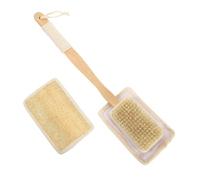 minkissy Brosse de Bain Longue Poignée pour Exfoliation Douce Manche Ergonomique Brosse Dos pour Personnes Âgées Accessoire Bain Pratique