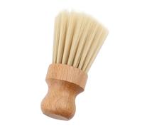 minkissy Brosse de Coiffure pour Nuque Manche Bois Outil de Nettoyage Cheveux Balayage Cheveux Rapide Usage Coiffeur et Domestique