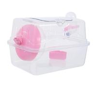 minkissy Cage Accessoires d'alimentation Portable de Transport pour Hamster en Plastique Prévient Les Évasions et Cochon d'Inde pour Promenade et Voyage