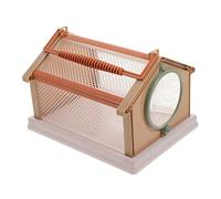 minkissy Cage Observation Plastique pour Garçon Fille Plein Air et Intérieur Habitat pour Insectes Design Respirant et DIY pour Explorer la Nature