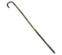 minkissy Canne de Fête en Plastique Dorée 55 CM Accessoire Déguisement Magicien pour Garçon et Filles Canne-Sceptre pour Performance Scénique et Danse Orientale