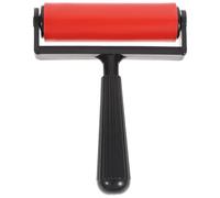 minkissy Caoutchouc Rouleau D'impression Rouge pour Projets Graphiques