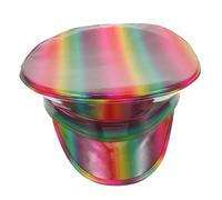 minkissy Chapeau Arc-ciel De Capitaine Pour Fête Casquette Marine Unisexe Chapeau Marin Pour Hommes Et Femmes