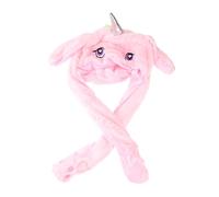 minkissy Chapeau Licorne Lumineux pour Garçon et Filles Chapeau de Fête Drôle Taille Unique Matériau Doux en Lapin Accessoire de Carnaval Cosplay 1 Pièce
