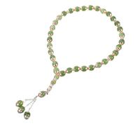 minkissy Chapelet de Prière Perles d'Agate Naturelle 33 Perles Couleur Aléatoire Accessoire Spirituel Pèlerinage Design Élégant Confortable