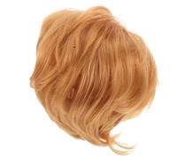 minkissy Cheveux courts des hommes blonds cosplay masculine adulte policier garçon de cheveux bruns perruques pour hommes réalistes Carney Golden