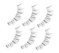 minkissy Cils Manga Naturels Vaporeux Avec Des Perles Pour Halloween Et Fournitures De Fête Cosplay Faux Cils Moelleux Et Dramatiques Pour Les Femmes