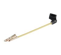 minkissy Clip Micro Abs Circulaire pour Saxophone Diamètre Moyen 2,5-3,5cm, Support Microphone Pratique pour Performance Musicale et Fixation Stable