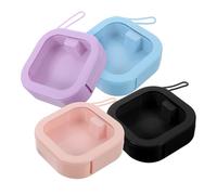 minkissy Coffret À Bijoux De Voyage 4 Pièces Mini Boîtes À Bijoux Portables Boîte À Bijoux pour Filles Organisateur De Bijoux pour Femmes