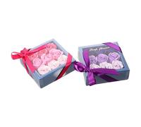 minkissy Coffret De Fleurs En Forme De Dégradé Coffret Pour La Saint-valentin Et La Fête Des Mères