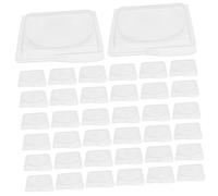 minkissy Coffret Palette De Blush Personnalisable 40 Pots De Maquillage En Plastique Plateau De Fards À Paupières Vide Palette De Blush