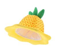 minkissy Coiffe Chapeau Ananas Chapeau Fraise Au Crochet Costume Ananas Pour Chien Costume De Fruit Pour Tout-Petit Fournitures De Fête Ananas Costumes De Fruits Pour Enfants Coiffe