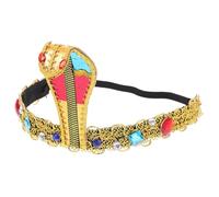 minkissy Coiffe Égyptienne Tête De Serpent Serre-tête Accessoire De Cheveux Pour Halloween Décoration De Cheveux De Fête Pour Femme